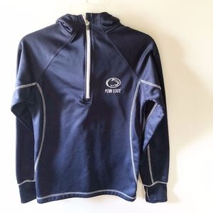 PENN STATE Women's 1/4 Zip Hooded  Pullover Size M